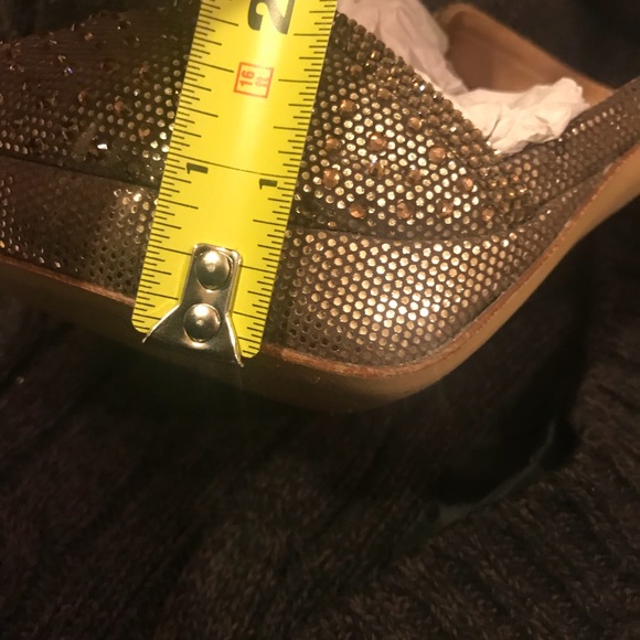 NICOLI-LUXURY CRYSTAL EMBELLISHED SHOES - Picture 8 of 8